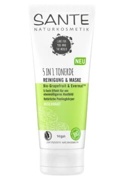 Sante 5In1 Clay Cleanser & Mask Organic Grapefruit & EvermatMaschera Viso- Uomo Cura Del Viso SAO34G009-S11