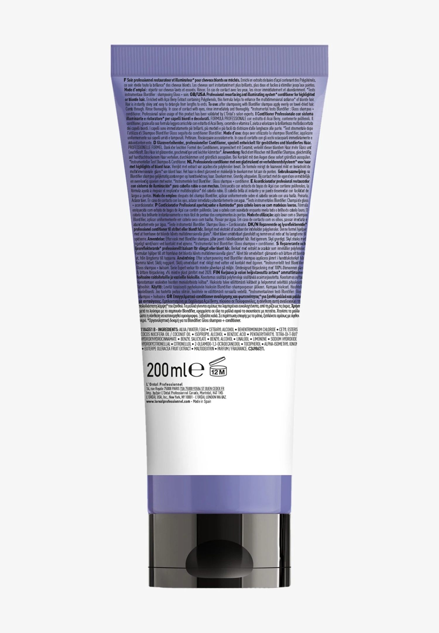 Blondifier Conditioner For Highlighted Or Blonde HairBalsamo- Uomo Prodotti Per Capelli L1Z31H00U-S11 4 Blondifier Conditioner For Highlighted Or Blonde HairBalsamo- Uomo Prodotti Per Capelli L1Z31H00U-S11 - immagine 2