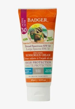 BADGER Sunscreen Cream Spf 30Kids Clear ZincCrema Solare- Uomo Protezione Solare B1I34G00C-S11