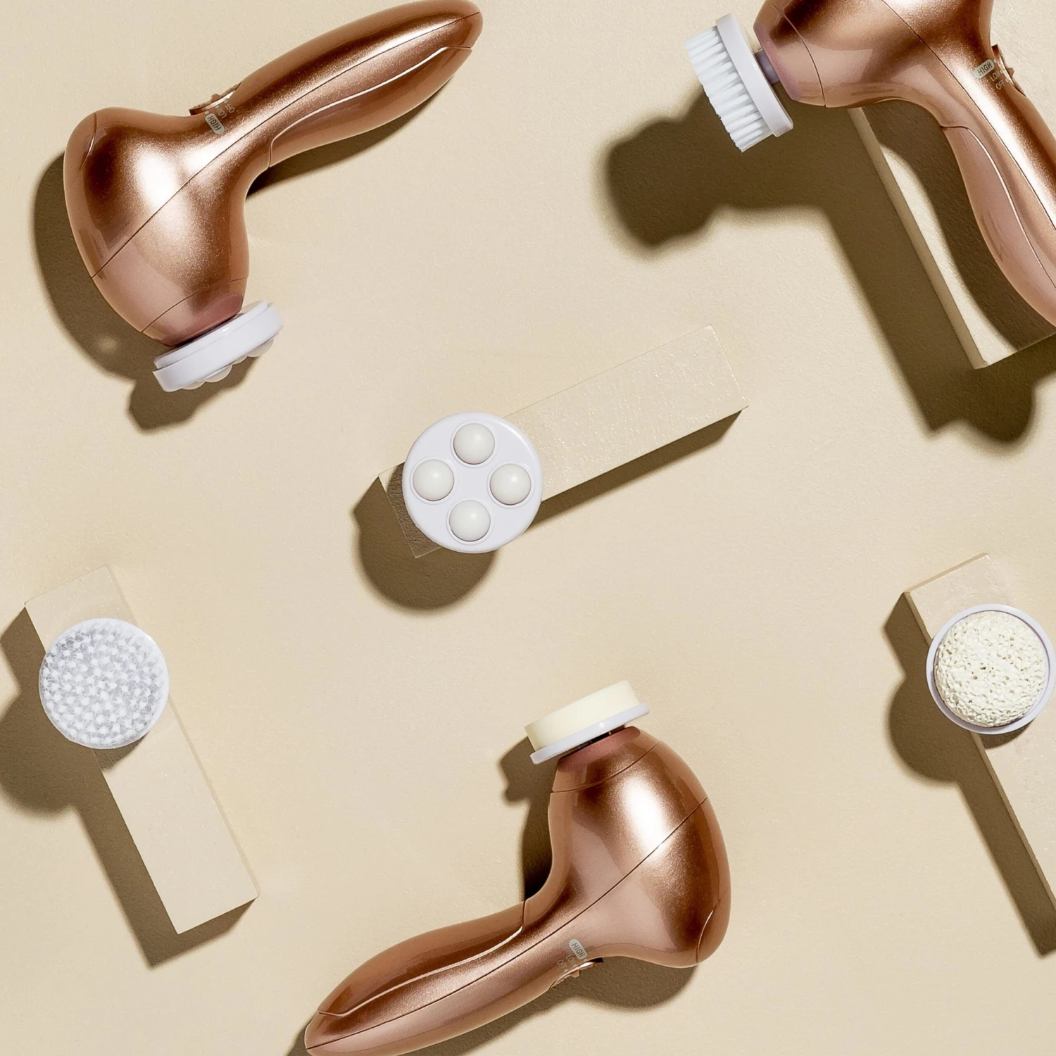 5-In-1 Electric Facial Cleansing SetAccessori SkincareRosegold Uomo Tool E Accessori ZOB34G003-S11 5 5-In-1 Electric Facial Cleansing SetAccessori SkincareRosegold Uomo Tool E Accessori ZOB34G003-S11 - immagine 3