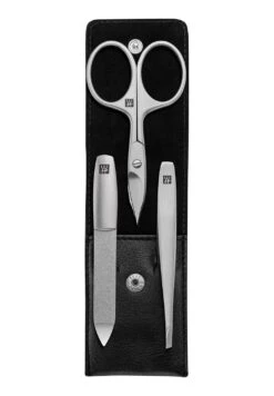 Twinox Case Nappa Leather With Pushbutton, 3 PartsAccessori UnghieSchwarz Uomo Tool E Accessori ZW131J00O-S11